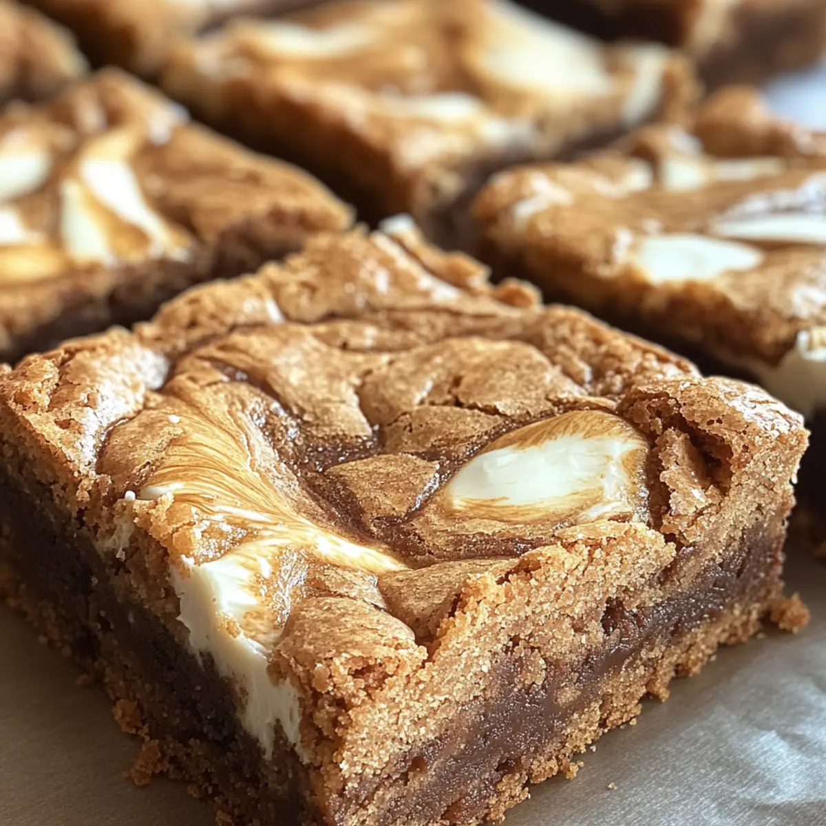 Biscoff Blondies: Chewy, Sweet Bliss in Every Bite