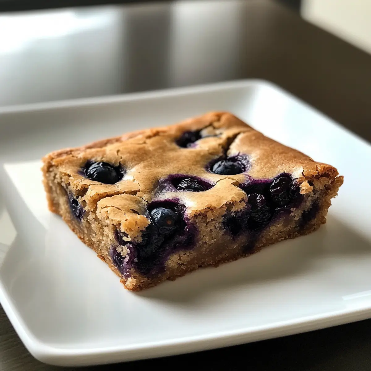 Deliciously Chewy Blueberry Blondies for Sweet Summer Moments