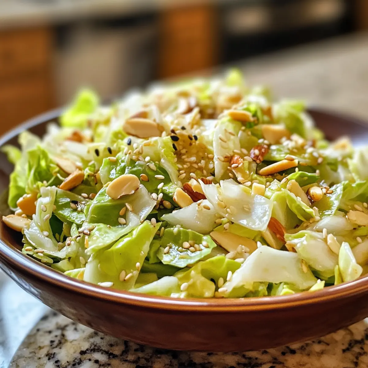 Zesty Sesame Orange Napa Cabbage Salad for Refreshing Crunch