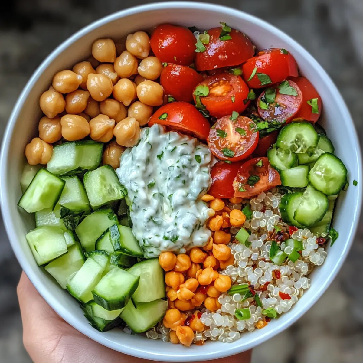 5-Minute Mediterranean Bowl: Fresh, Easy, and Flavor-Packed