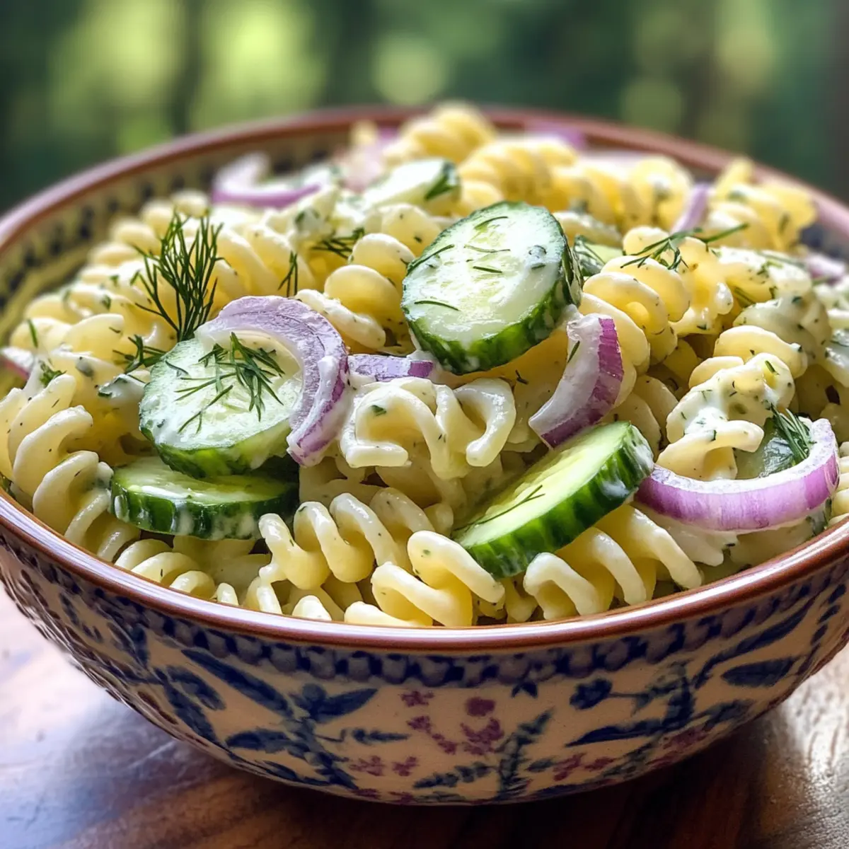 Healthy Cucumber Pasta Salad: Refreshing Flavor for Summer Days