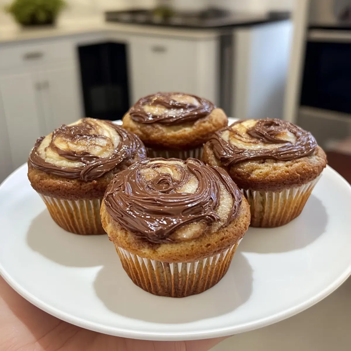Nutella Banana Muffins That’ll Make Your Mornings Magical
